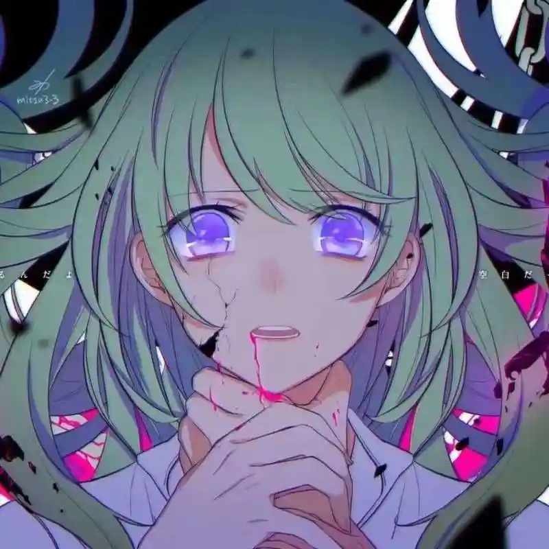 病娇系二次元动漫女生头像,放下心中的雨伞,彻彻底底的伤透 转载自