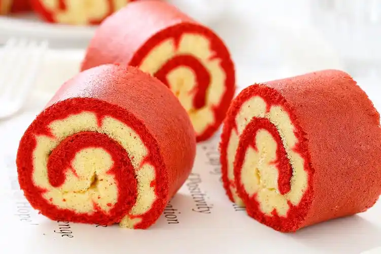 红丝绒旋风蛋糕卷