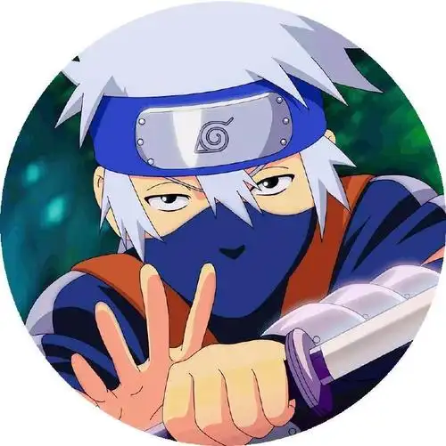 火影忍者##二次元新鲜事#卡卡西 75 自截头像