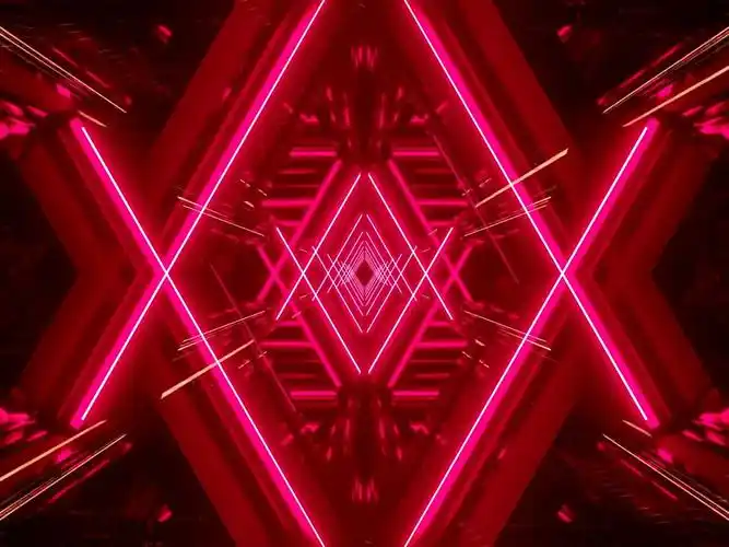 m1131 3d隧道穿梭酒吧夜店舞台动感炫酷led大屏幕背景投屏v视频素材4k