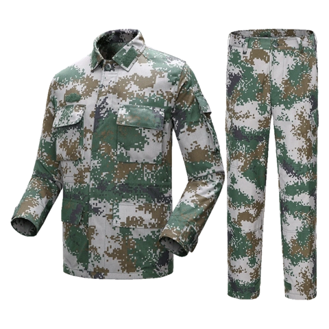 配发正品丛林迷彩服套装男女春夏季透气林地作训服特种兵大码军装