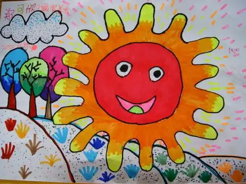 儿童画奖项金奖指导老师吴微微学校小画家美术培训届次第四届国际少儿