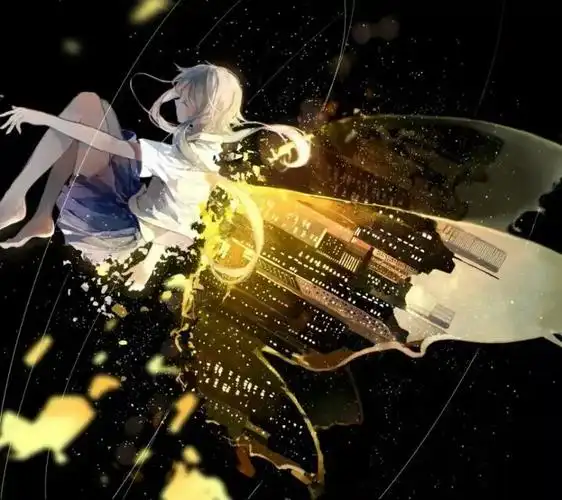 动漫图天使的翅膀