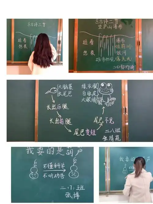 华侨实验学校碧桂园分校语文组板书设计大赛