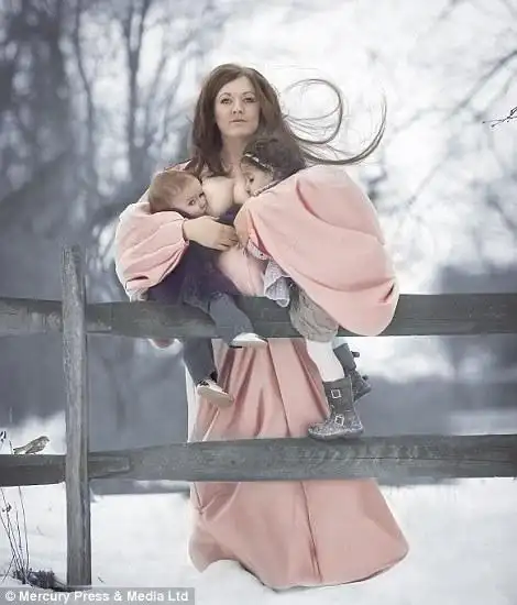 纯洁·美丽·神圣的母亲哺乳照