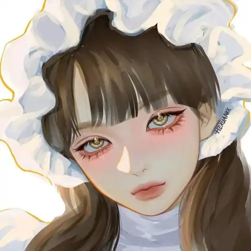 有哪些超好看的气质女生手绘头像