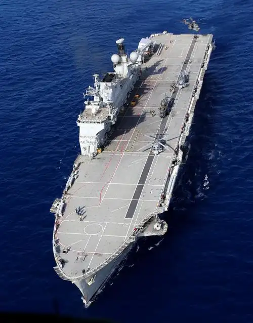 巴西海军"大西洋"号(原英国海军"海洋"号)直升机航母