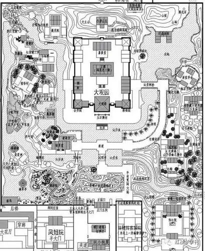 品读红楼梦关于大观园平面布局的几个问题