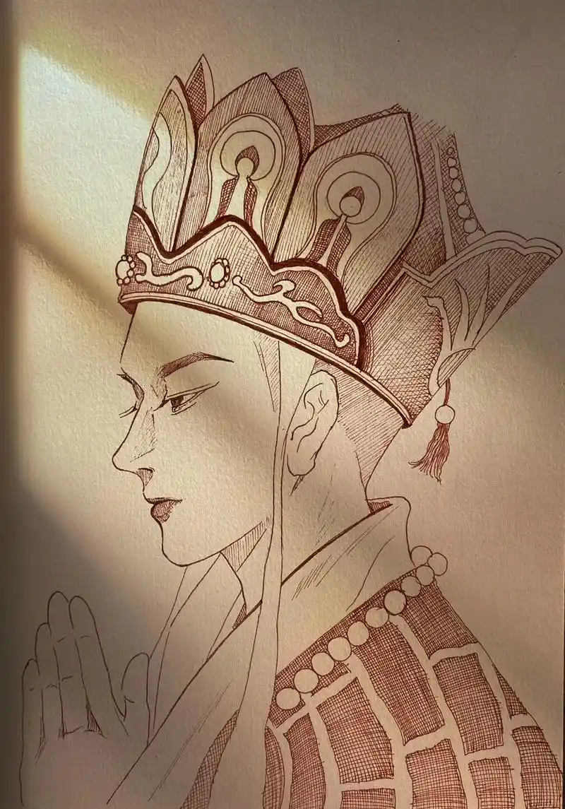 四大皆空 你又是何苦呢? #画画 #唐三藏 #手绘 - 抖音