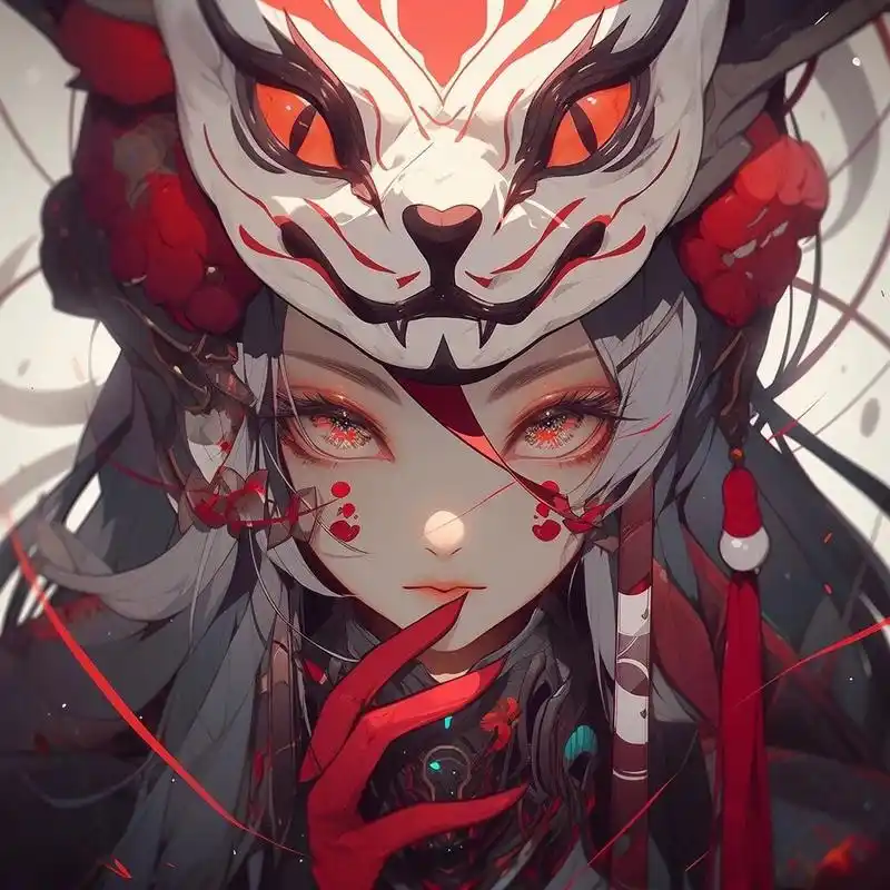 狐妖少女阴阳师风格系列头像更新 狐妖少女系列头像更新,其中杂糅了多