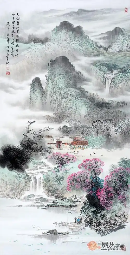 诸明画什么最有名江南山水秀丽非凡