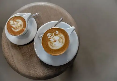 唯美的咖啡拉花