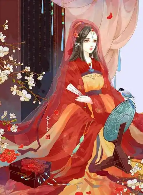 最美不过中国红,动漫中那些着一袭红嫁衣的新娘真心美到爆