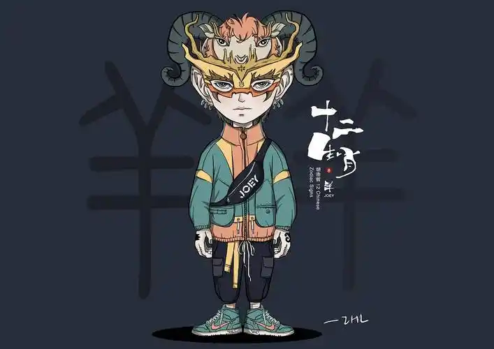 十二生肖漫画人物手绘 十二生肖的动漫人物简笔画图片