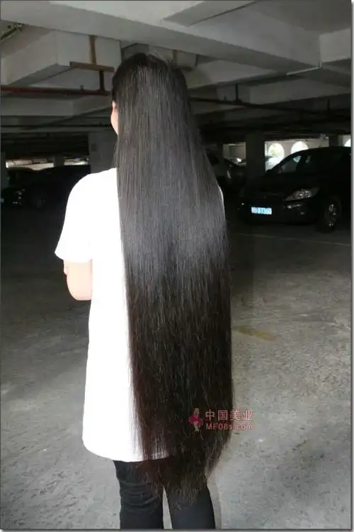 剪下美女91公分极品长发-发之美373#(7)_中国长发