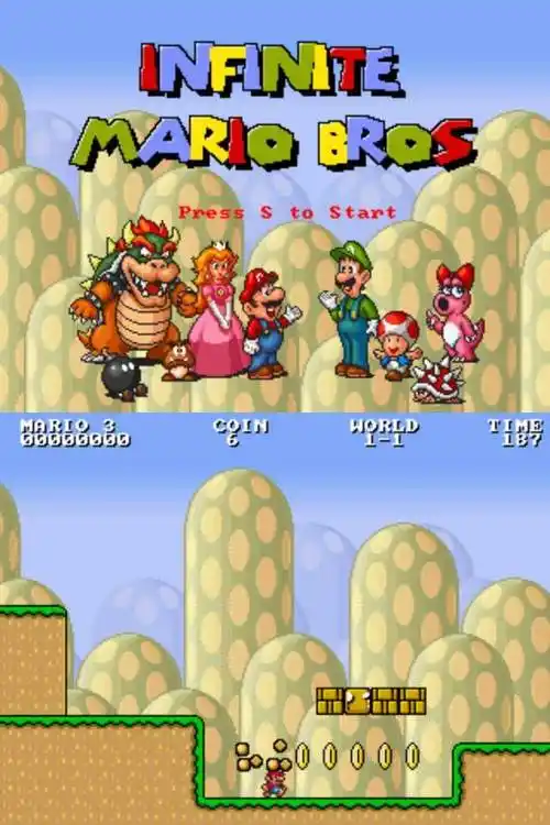 经典超级玛丽游戏源码