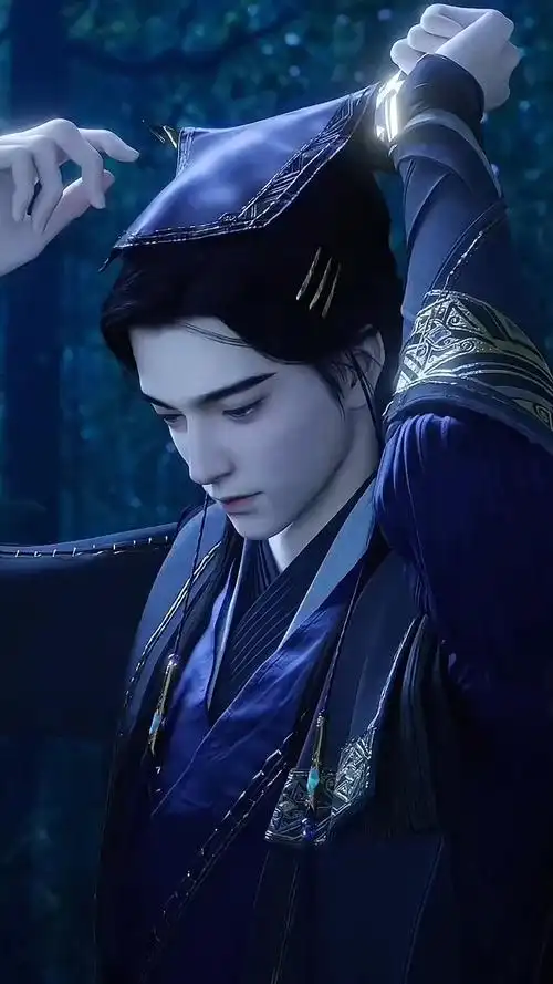 3d动画《眷思量》男主镜玄:神族后裔 #国漫男神 #经典动漫 #动态壁纸