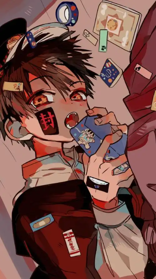 动漫壁纸地缚少年花子君