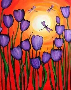 装饰的水粉色彩,欣赏的亮点,水粉与水彩的区别