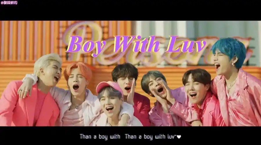 【防弹少年团bts】 boy with luv (为微小之事而做的诗) > feat.
