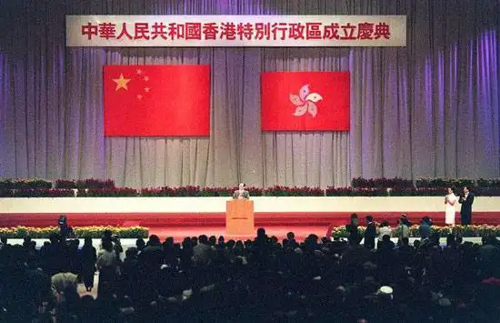 图文:香港回归