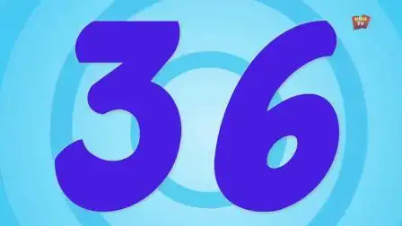 1100英文儿歌有趣动画,宝宝数字歌,宝宝益智教育