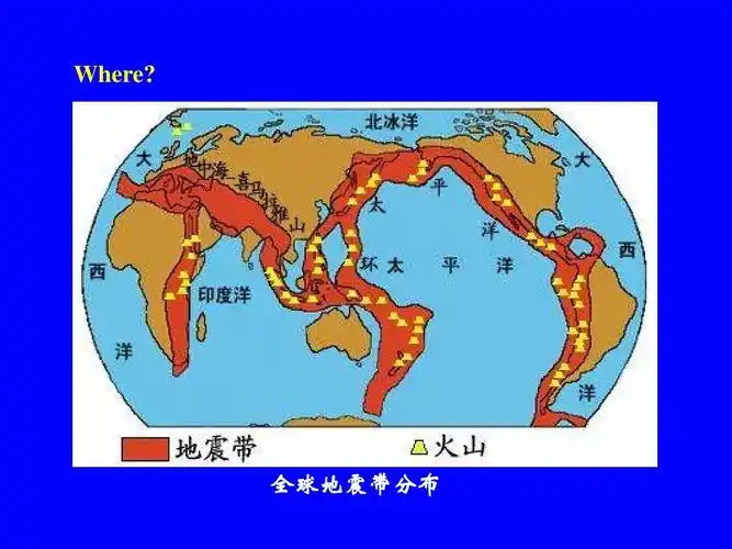 全球地震带分布