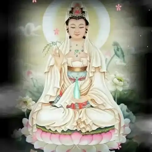 念佛女头像高清唯美修行修心静心信佛女人适宜微信头像图片