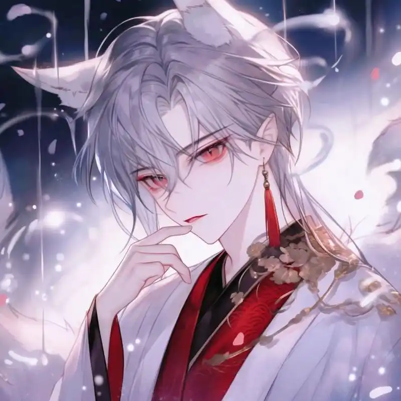 二次元男生头像·可爱的狐族少年