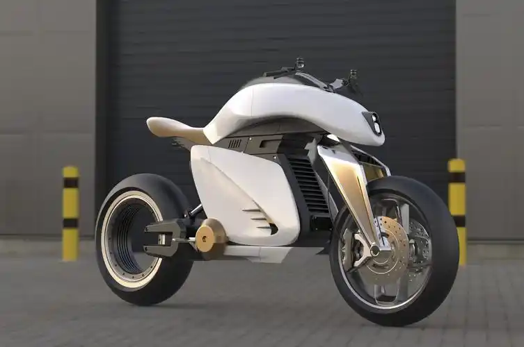 酷炫的特斯拉电动摩托概念车model-z_199新技术信息网