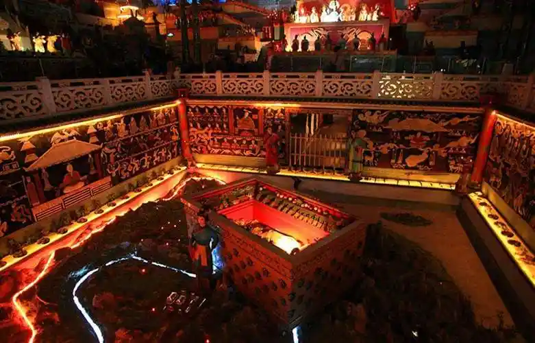 秦始皇陵地宫现代复原