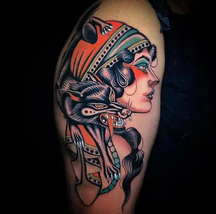 old school复古耐看经典 有味道的欧美老传统艺术纹身(二)