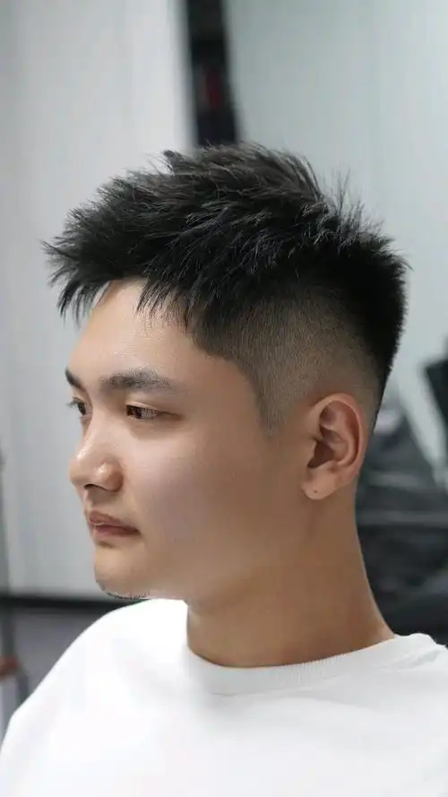 男士发型怎么剪才帅气?两侧推短三七分不连接,效果都不错