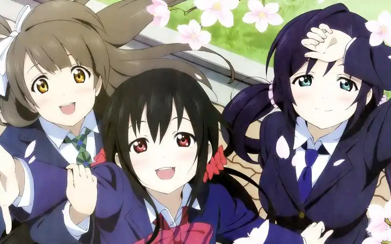 卡通图片,动漫人物,卡通,美少女,电脑壁纸,壁纸love live漫画