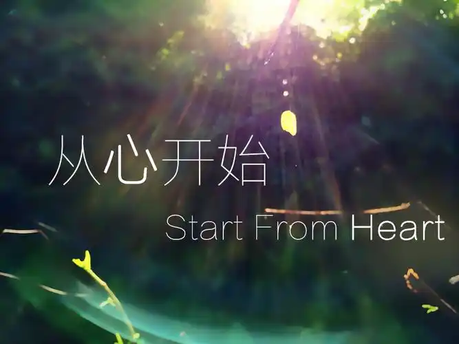 "重新"开始or"从心"开始