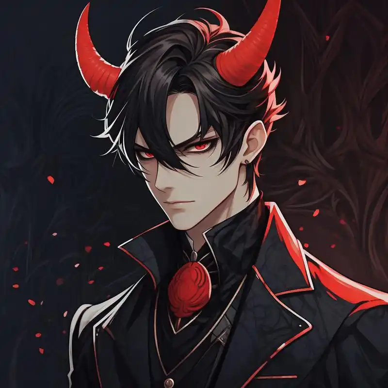 94冷酷帅气的恶魔男生头像97 想要换一款与众不同的头像吗?