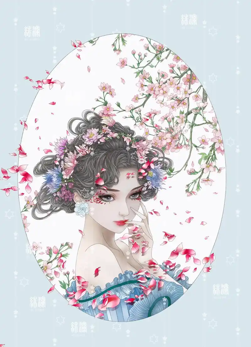 小清新文艺系列插画师绯澜