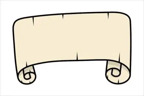 的竹简上色简笔画要怎么画卷轴简笔画竖着的书卷简笔画古代卷轴怎么画