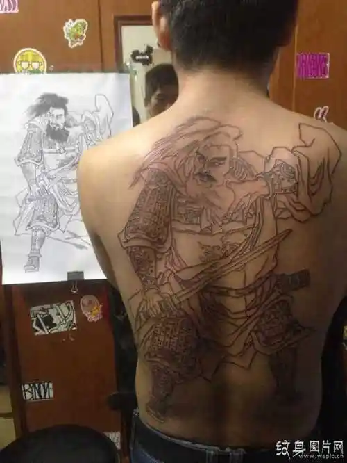 项羽纹身图案及手稿欣赏,中国历史上第一勇猛之人