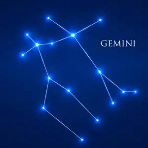 双子星座矢量图片