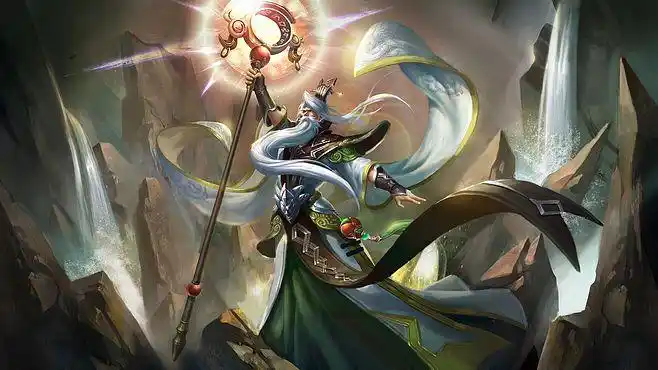 【右上角点击高清图下载】【姜子牙】150款王者荣耀高清原画psd源文件