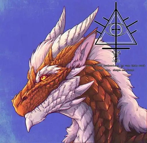 【稿】龙龙头 by scholarofdespair, 西方龙, 龙