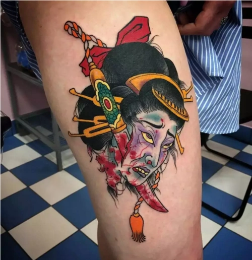 郑州刺青店人头刺青了解一下