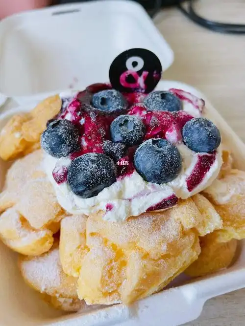 butterful&creamorous蓝莓鲜奶油泡芙真的绝啊!我爱甜食07