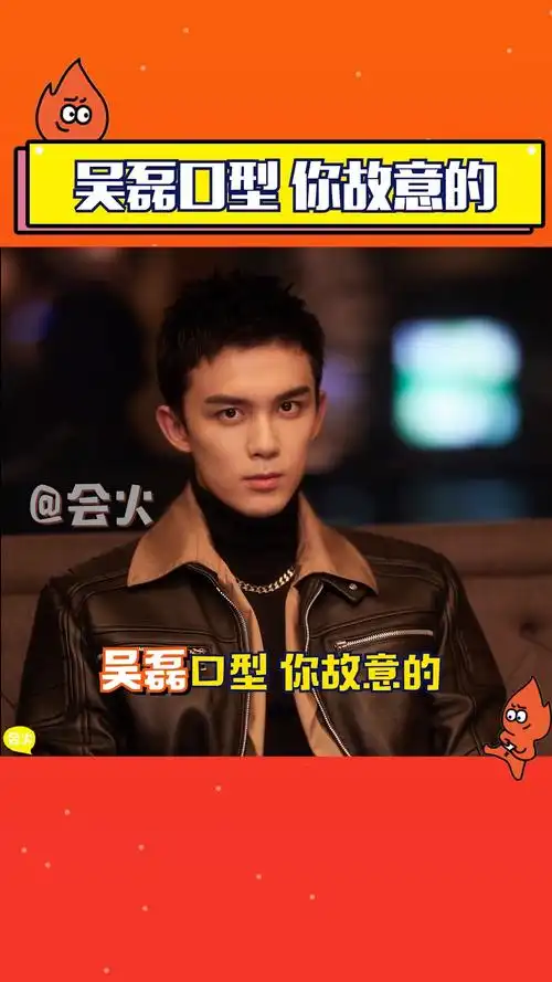 吴磊口型说你故意的,带着邪魅和玩味,霸道总裁有画面了!火火又可以了!