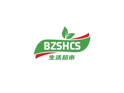 简约生鲜超市logo设计