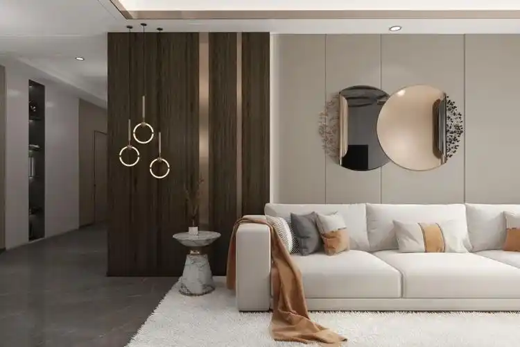 空间美学|当轻奢风遇上护墙板,勾勒生活的高级质感(图3)