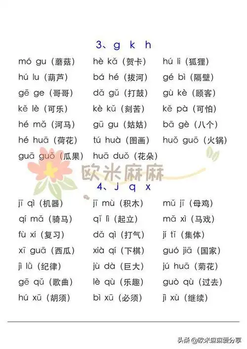 幼小衔接——拼音表与拼音拼读大全_网易订阅