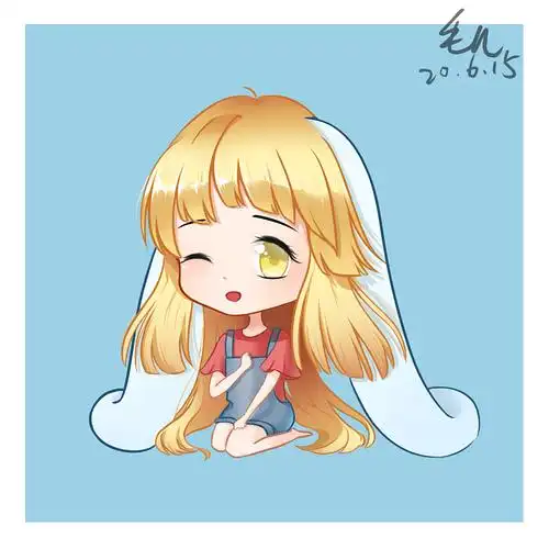 动漫q版日系q版临摹霸霸珍郝坎布袋动画卡通形象26豆苗是小白白卡扑