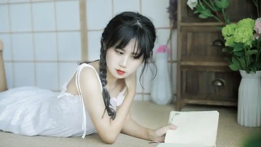 夏日清新丽质双马尾辫少女电脑壁纸-美女壁纸 - 壁纸之家